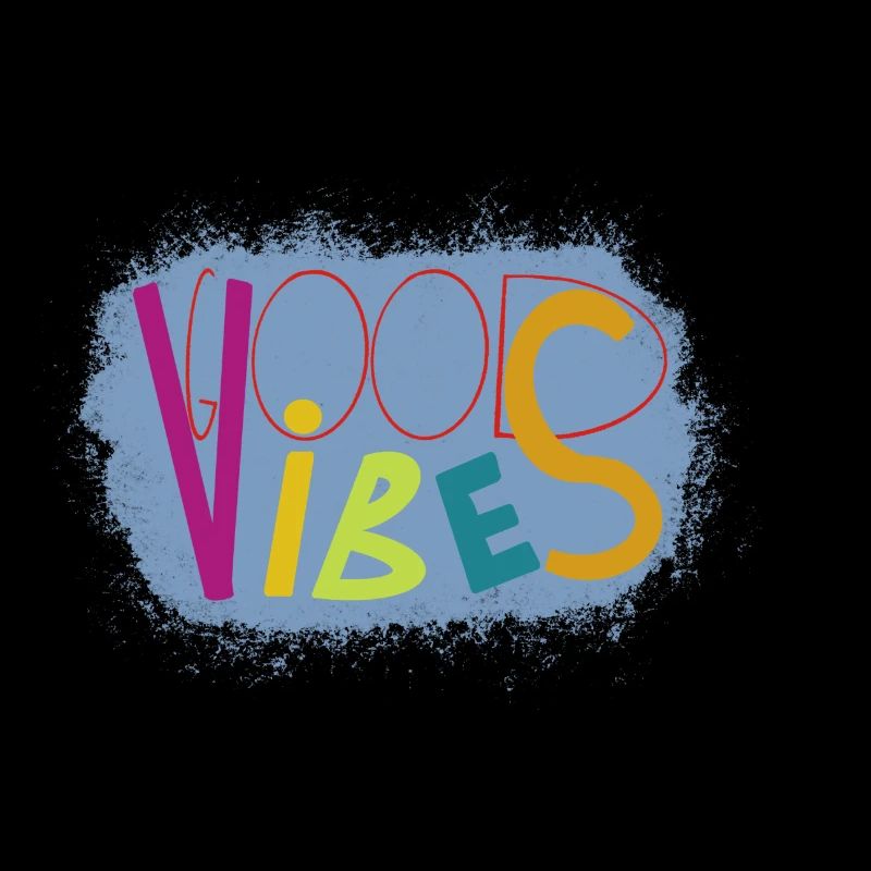 Lebendige Vibes Kunstdesign