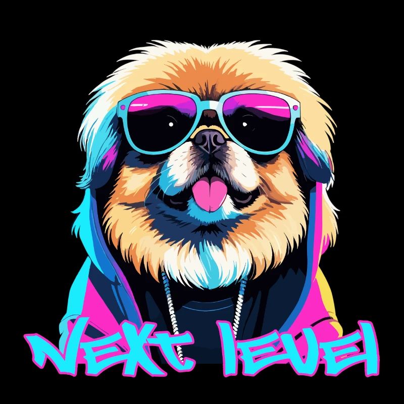 Pekingese Next Level Lion Dog Gift