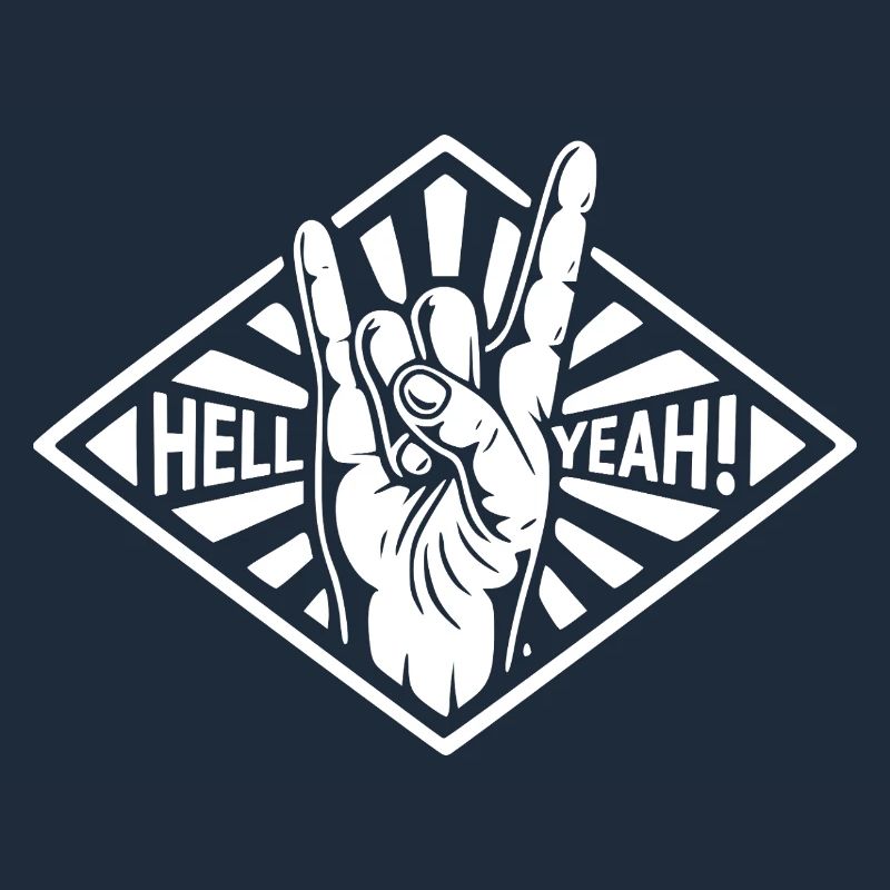 Hell Yeah Hand Gesture
