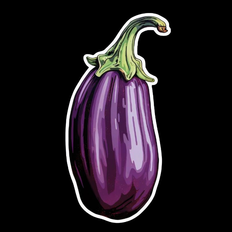 Aubergine länglich