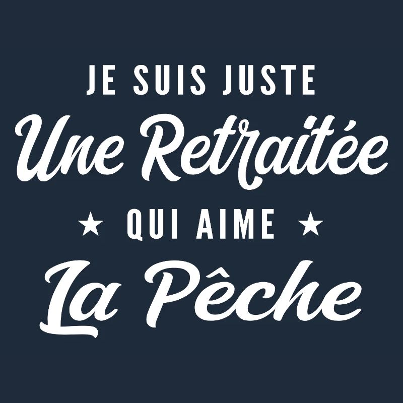 Retraitée passionnée de pêche