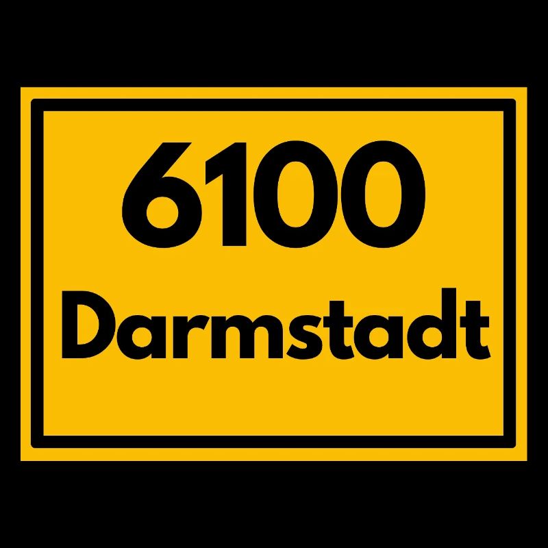 OLD POSTCODE POSTCODE RETRO 6100 DARMSTADT HESSEN