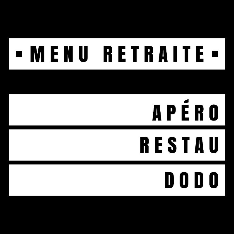 Menu Retraite (bandeau blanc)