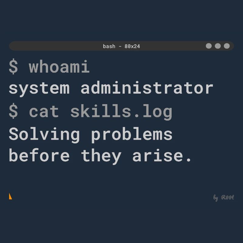 System Administrator Terminal Shirt