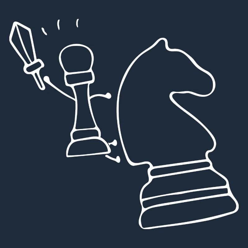 Chess Pawn Knight