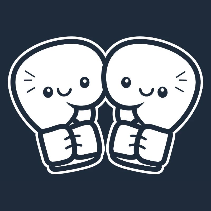 Lustige Boxhandschuhe