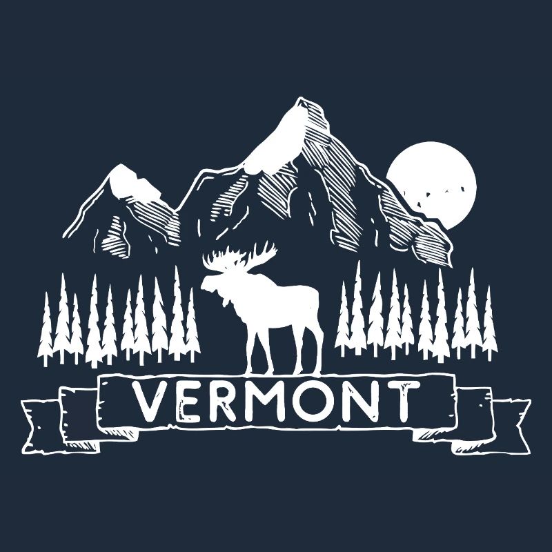 Vermont Moose in Mountain Pines