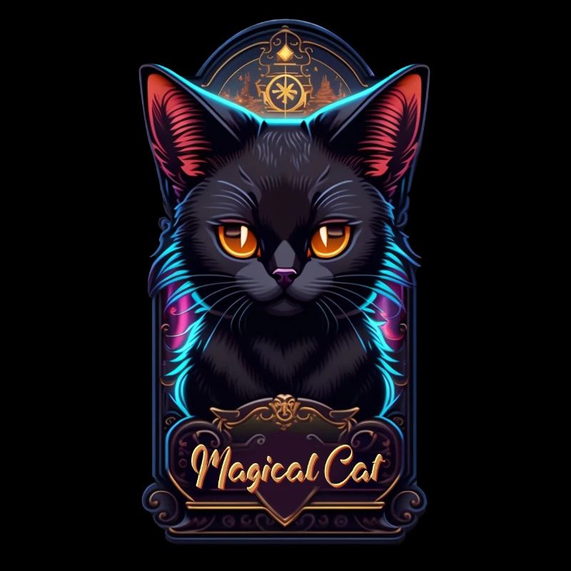 chat noir et magie