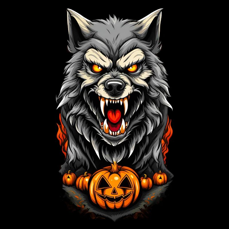 Halloween Wolf