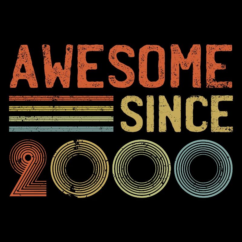 Retro 2000s Vibrant Celebration Design