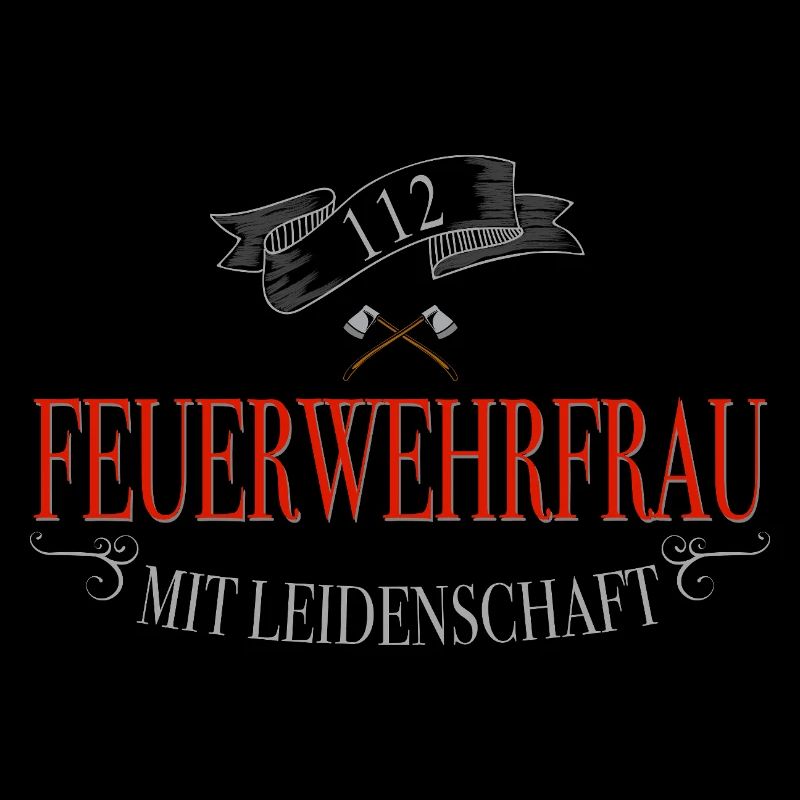 Feuerwehrfrau Mit Leidenschaft