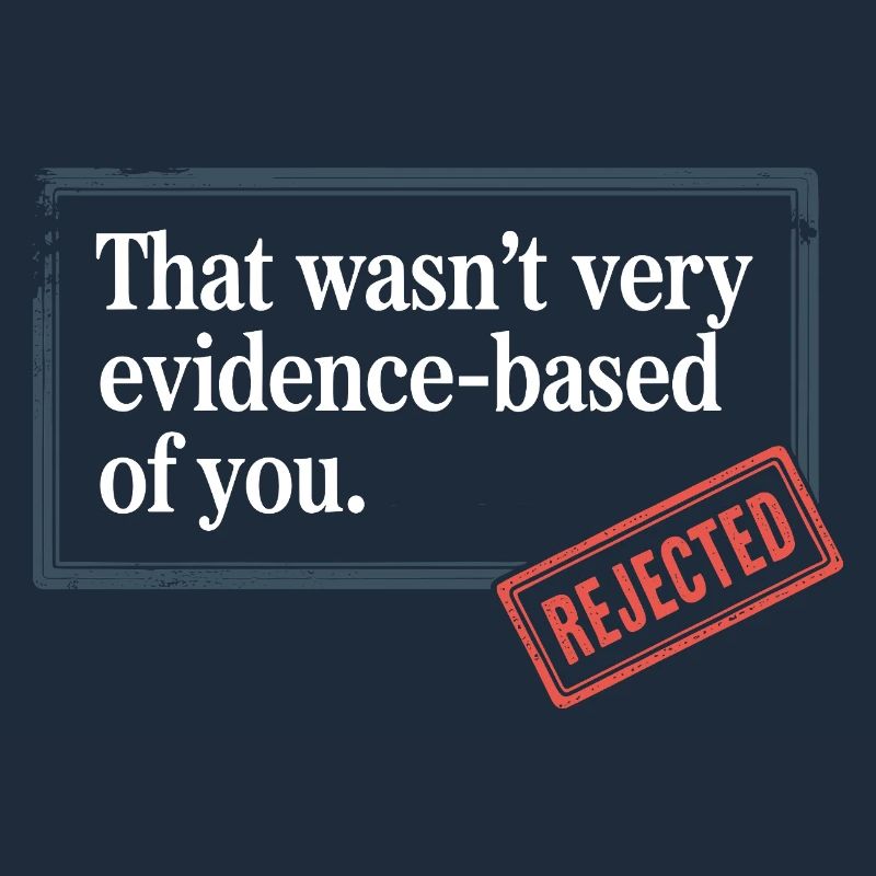 That Wasn't Evidence-Based Medizin Labor Nerd Arzt