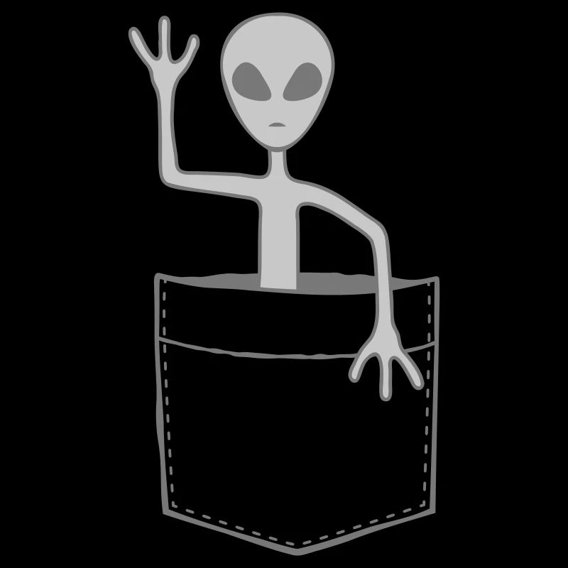 Chest bag Alien waves friendly