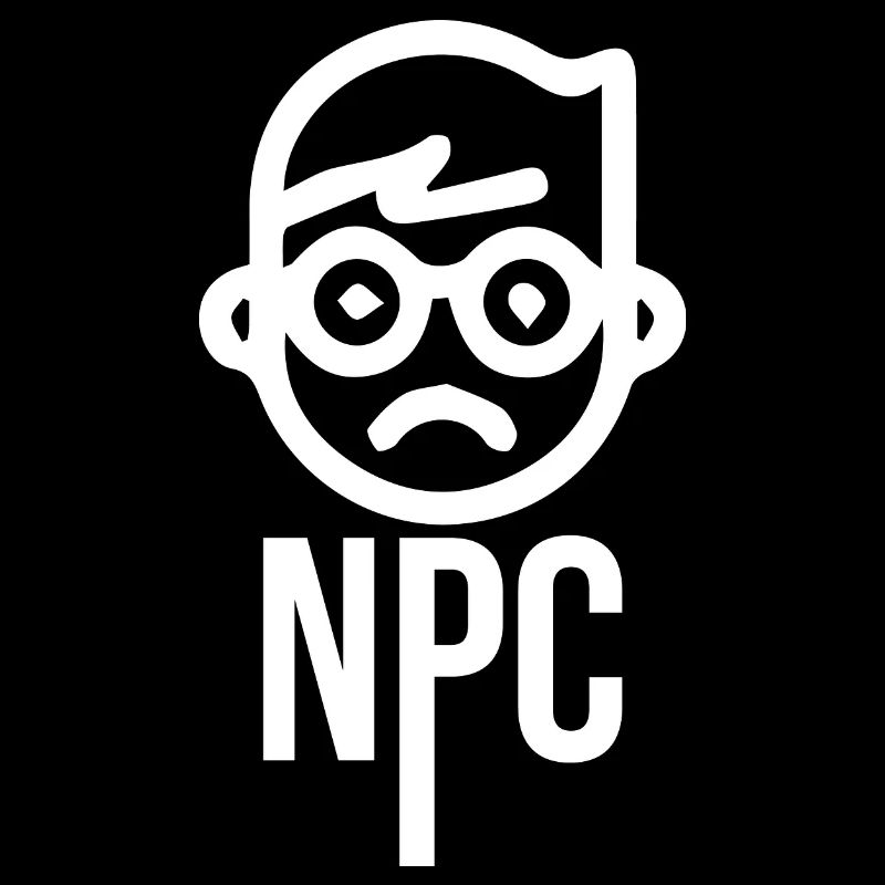 NPC Design Gamer funny Geschenk