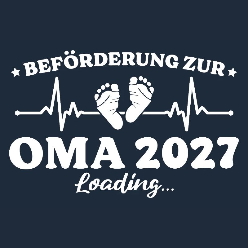 Beförderung zur Oma 2027 Loading Geschenk