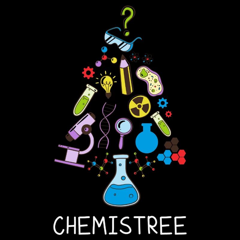 Oh Chemistree Funny Chemist Christmas Tree
