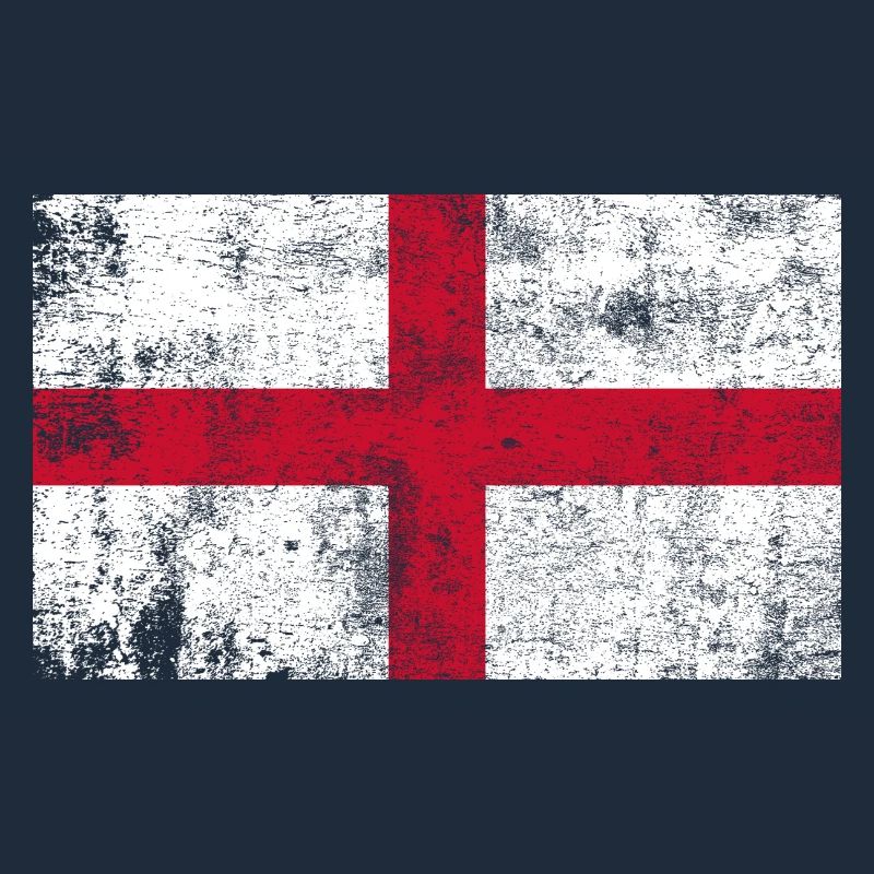 Drapeau de l’Angleterre Drapeau Grunge Retro Vintage
