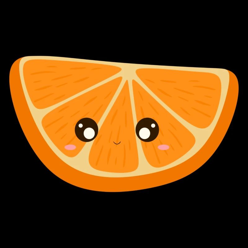 kawaii orange