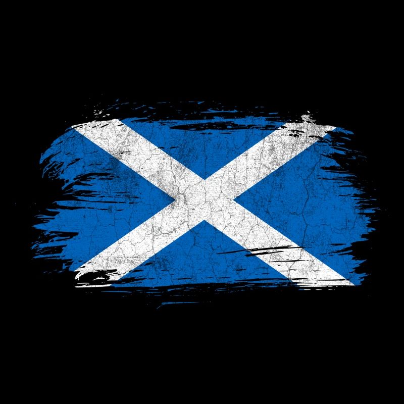Scotland vintage flag
