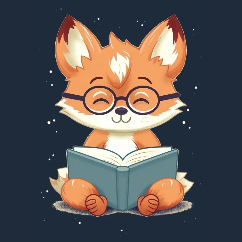 Reading fox