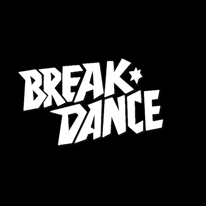 Dance Style Breakdance Lettering