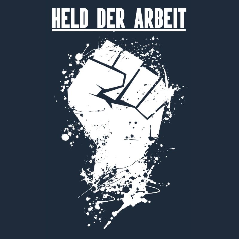 Held der Arbeit Faust Weiß