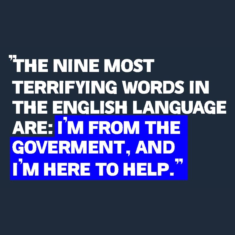 Paradoxical State Aid Quotes