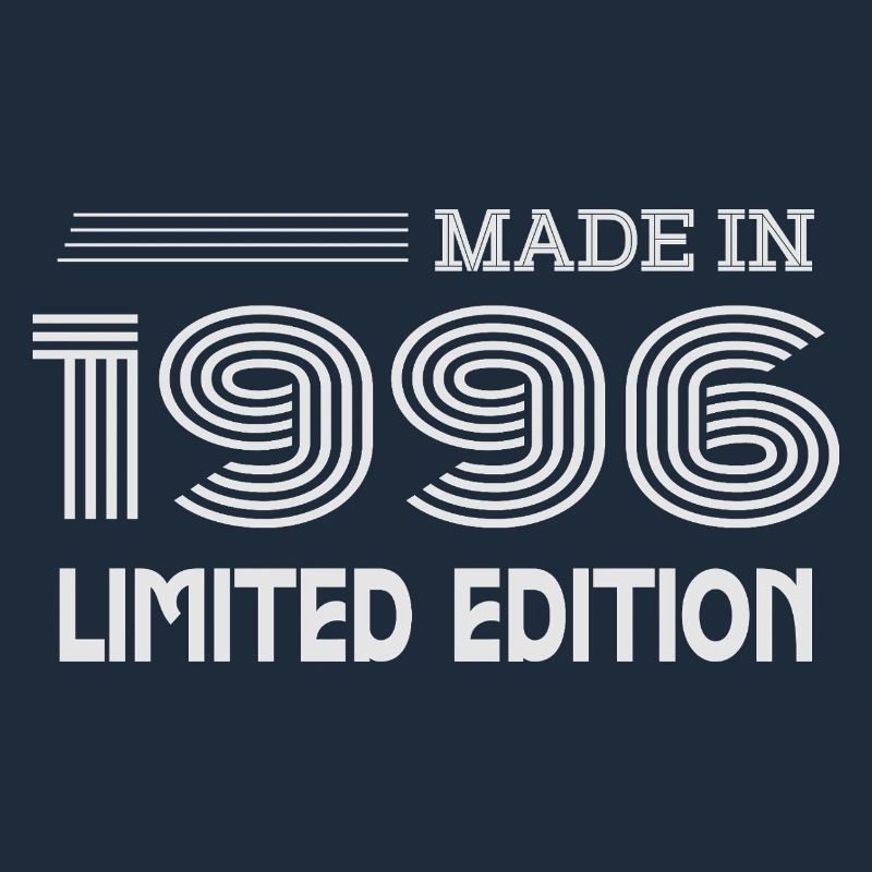 Original 1996 Vintage 1996 Retro Jubiläum 1996