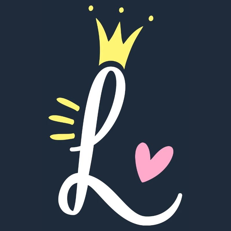 Letter L Initial Letter Crown