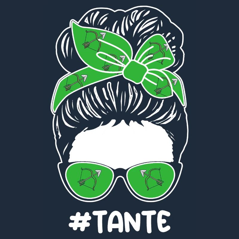 Bogenschütze Tante Bogenschießen