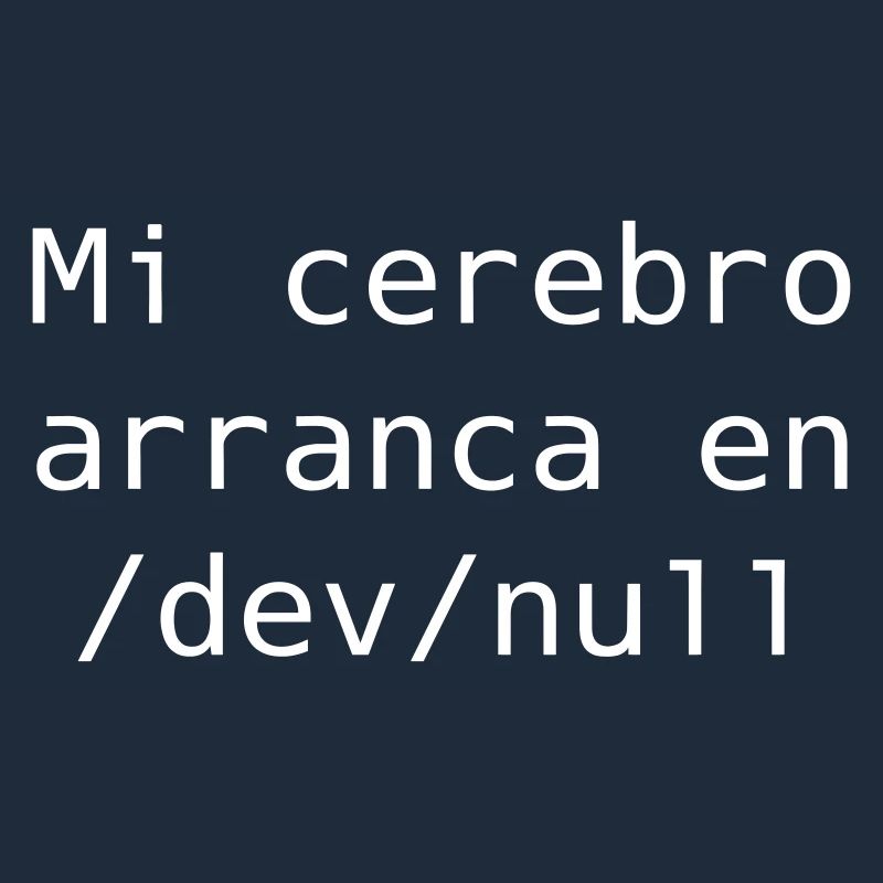 Mein Gehirn beginnt in /dev /null