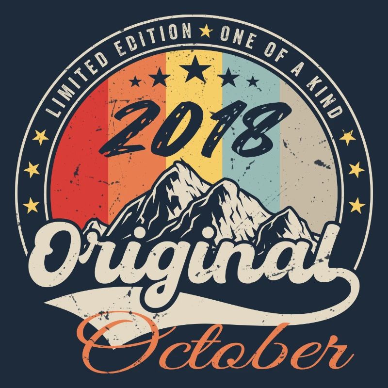 Oktober 2018 Geburtstagsgeschenk - Oktober 2018