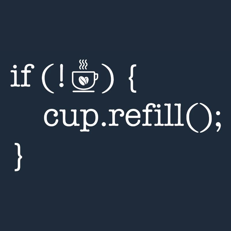 Chemise café pour programmeur amateur de code café