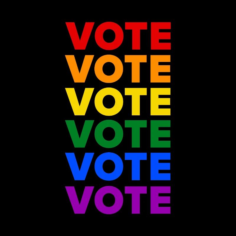 Repeat Voting – Pride Flag - LGBTQIA+