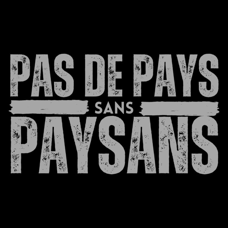 Pas de pays sans paysans