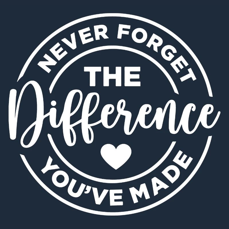 Never Forget the Difference