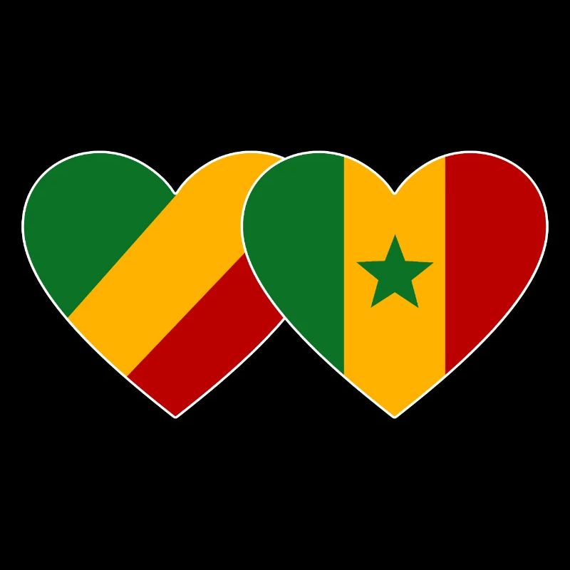 Kongo_Senegal_Flagge_Herz