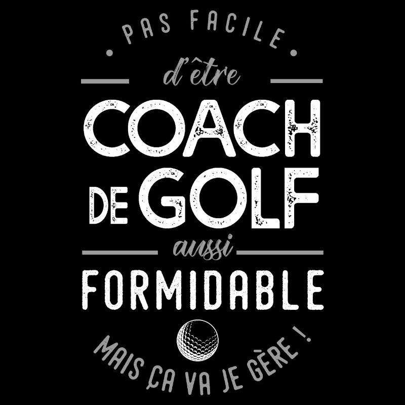 Coach Golf formidable cadeau entraineur golf