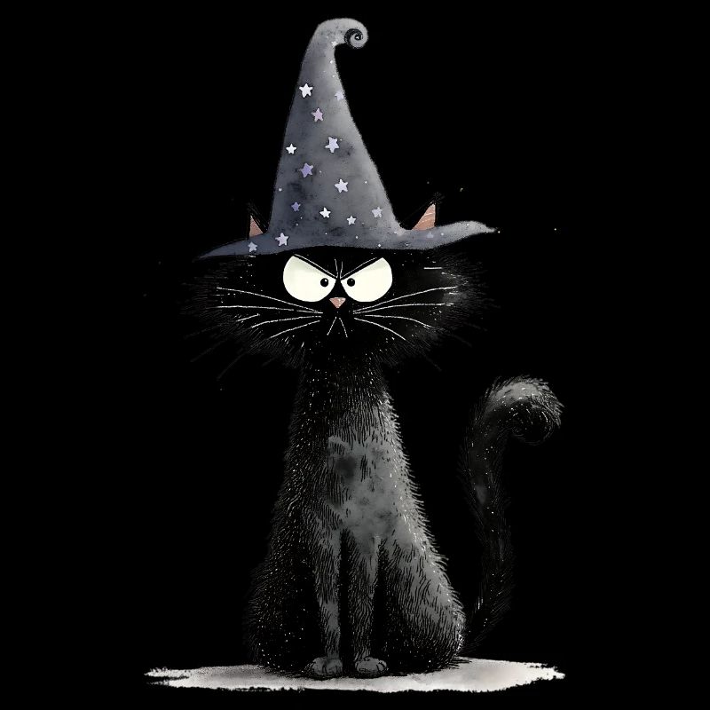 Drôle de chat mage