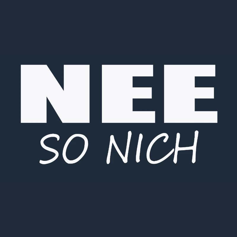 NON, PAS COMME ÇA