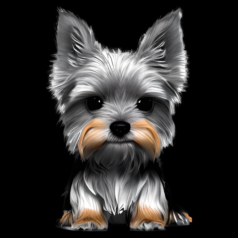 propriétaire de chiot chien Yorkshire Terrier