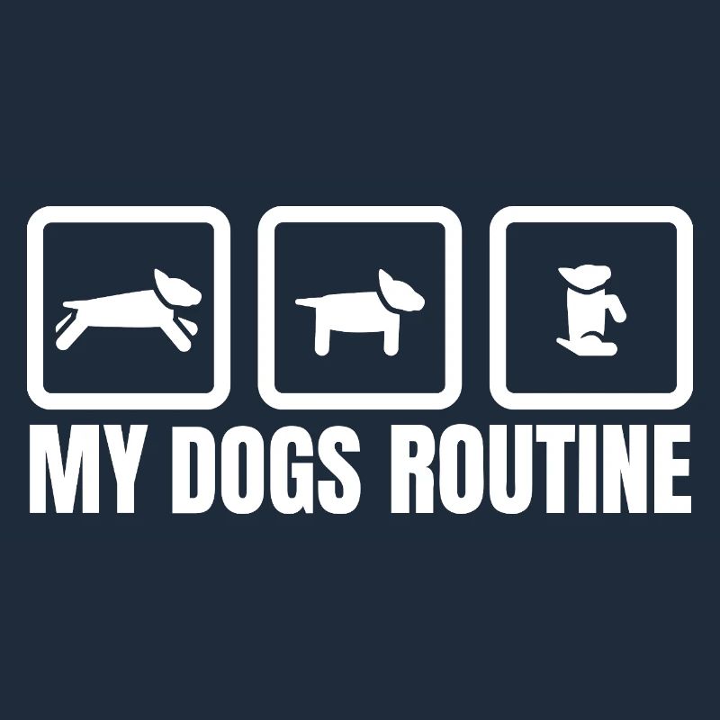 Routine de mes chiens