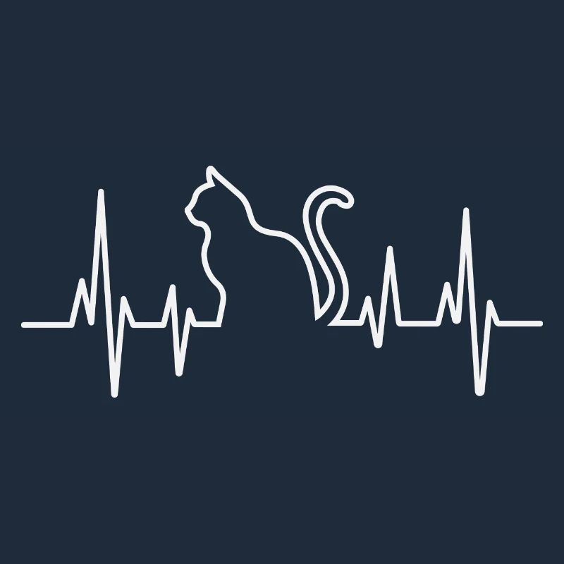 Katzenherz Pullover Design