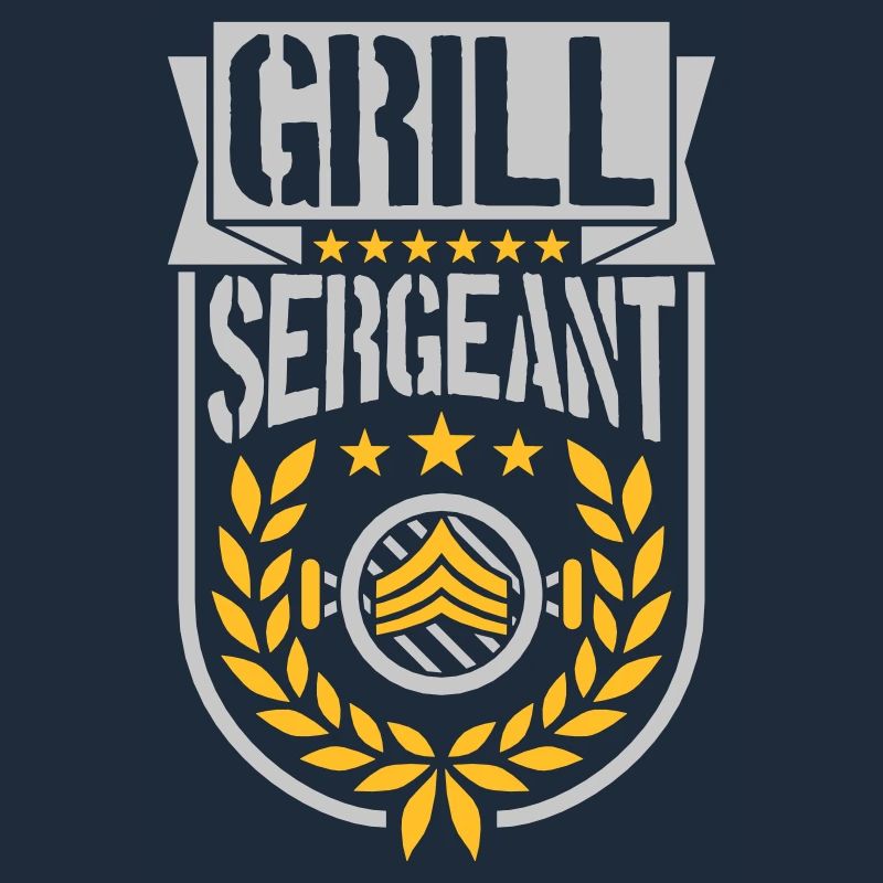 Grill Sergeant Laurel Wreath Barbecue