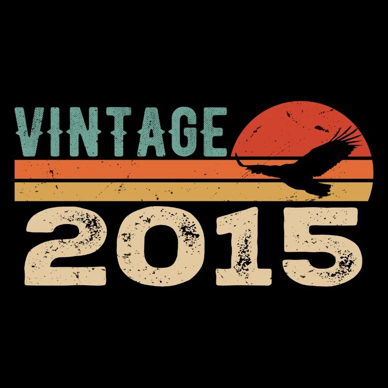Vintage 2015 Retro 2015 Geburtstagsgeschenk