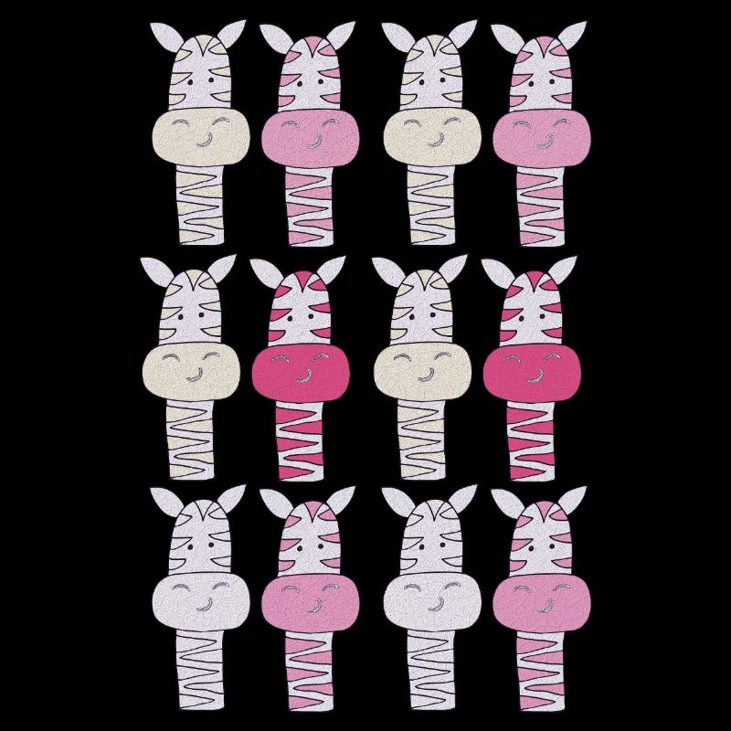 zebra muster pink