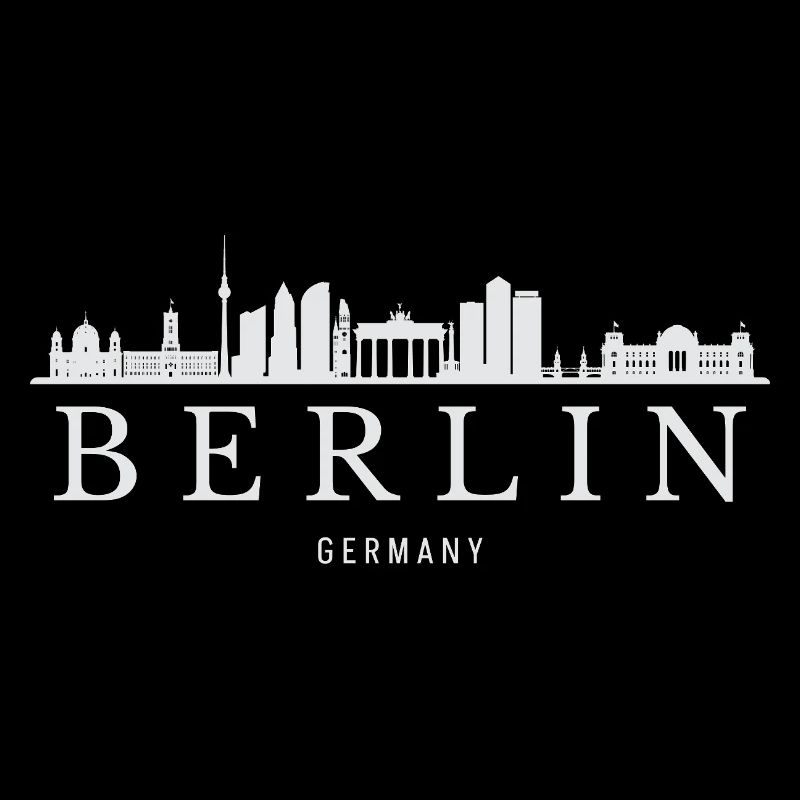 Berliner Skyline, Berlin, Deutschland