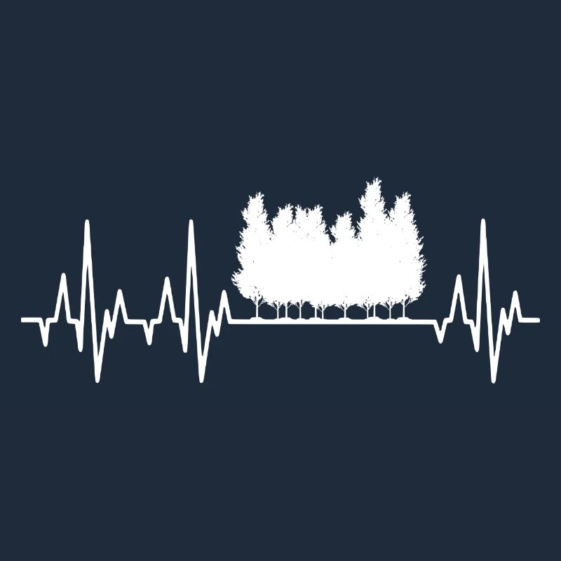Forest Heartbeat Tree Gift Idea