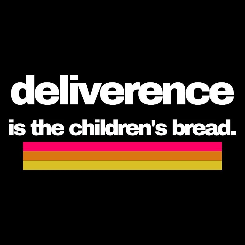 Befreiung ist das Kinderbrot-Design