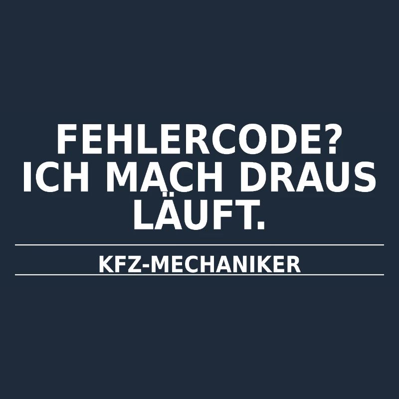 Car mechanic – error code? I do it all the time